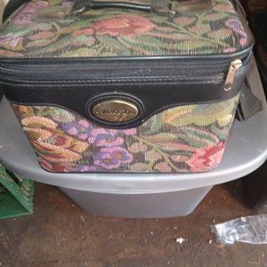 Vintage Viaggio Travel Makeup Case